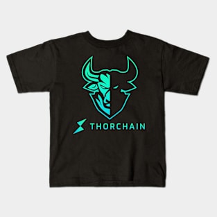 Thorchain  Crypto Cryptocurrency Rune  coin token Kids T-Shirt